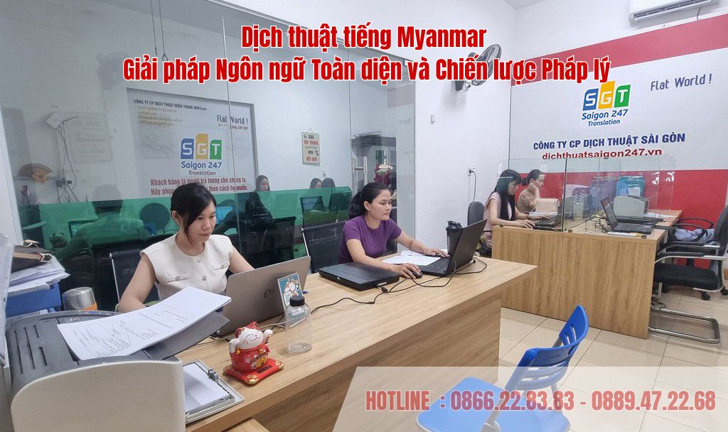 Dịch thuật tiếng Myanmar chuyên nghiệp cho doanh nghiệp