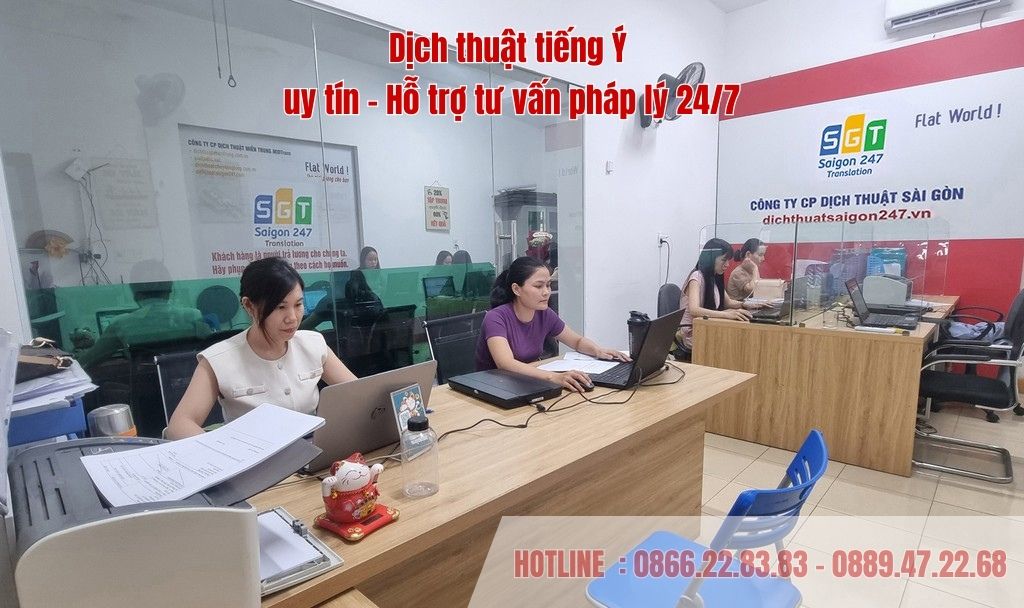 Dịch thuật tiếng Ý chuyên nghiệp – Cam kết chính xác 100% | Phản hồi báo giá hỏa tốc.