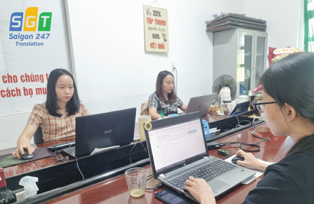 Văn phòng chuẩn quốc tế, sẵn sàng dịch vụ cho mọi đối tác toàn cầu.